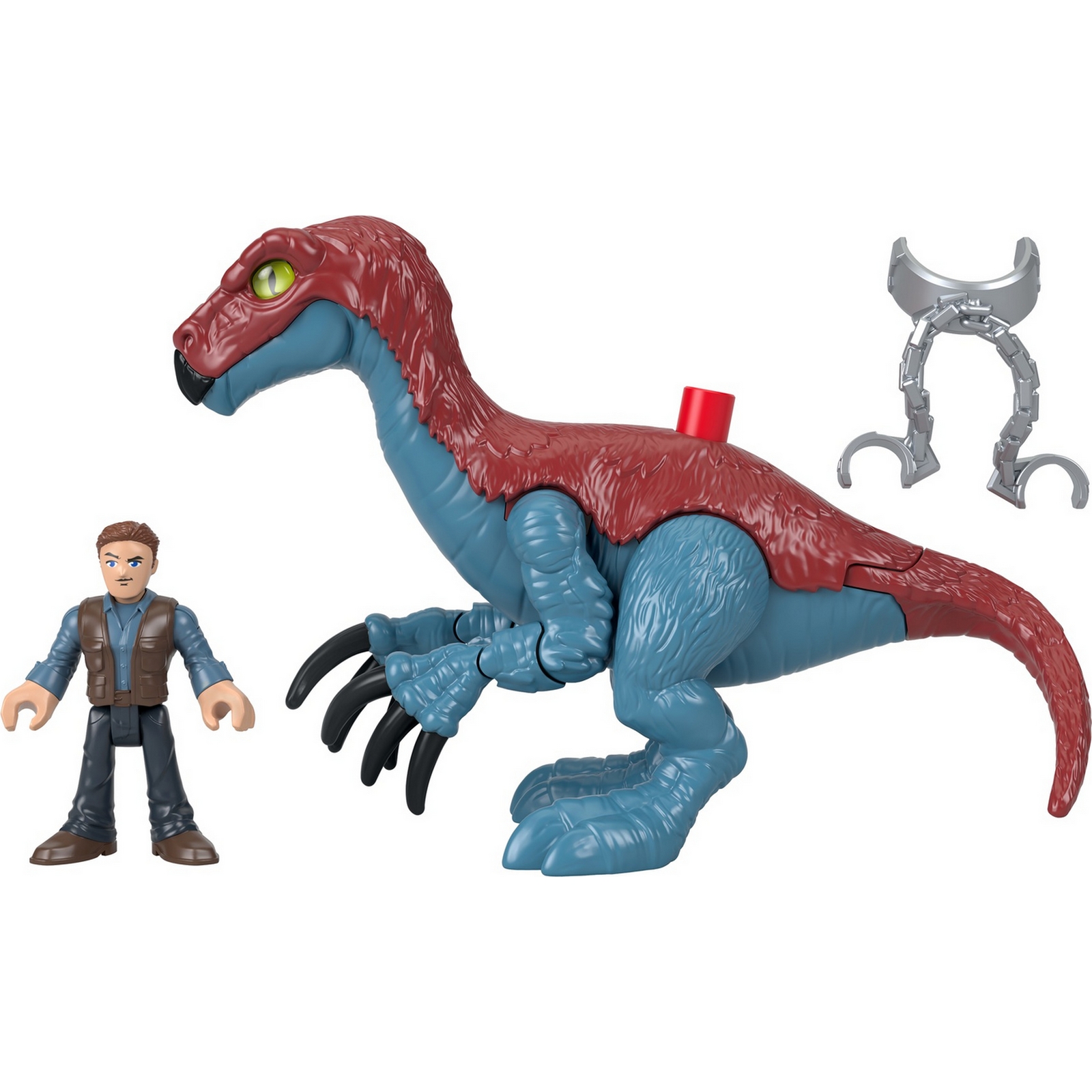 Набор IMAGINEXT Jurassic World Теризинозавр и Оуэн GVV63 купить по цене 199  ₽ в интернет-магазине Детский мир