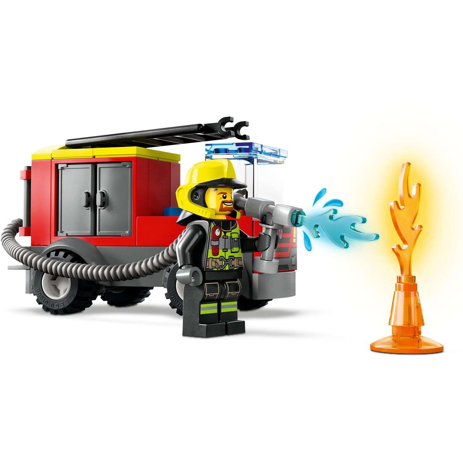 Конструктор Lego City Пожарная часть и пожарная машина 60375 - фото 3
