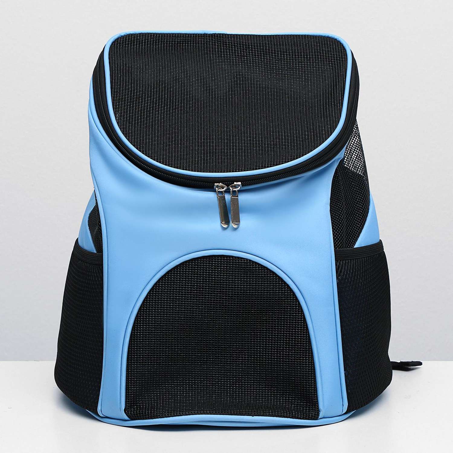 Рюкзак для переноски животных Пижон 315х25х33 см голубой - фото 1
