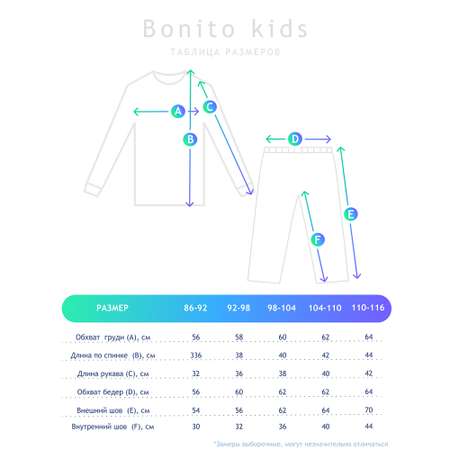 Пижама BONITO KIDS