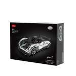 Конструктор Rastar 1:8 Pagani Huayra BC Белый 2934 элементов