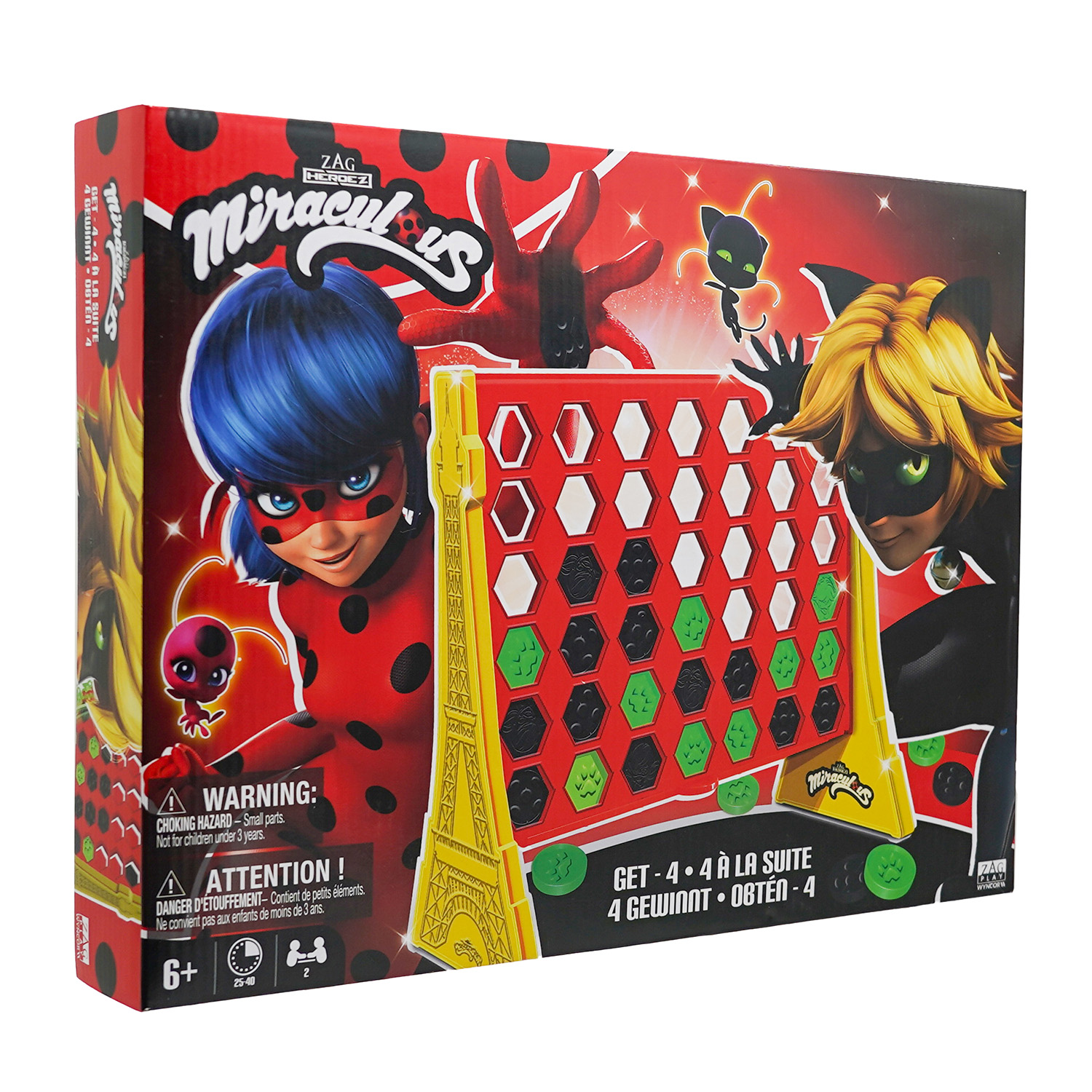 Игра настольная Miraculous Леди Баг и Супер-Кот Покори Париж M15009 - фото 4