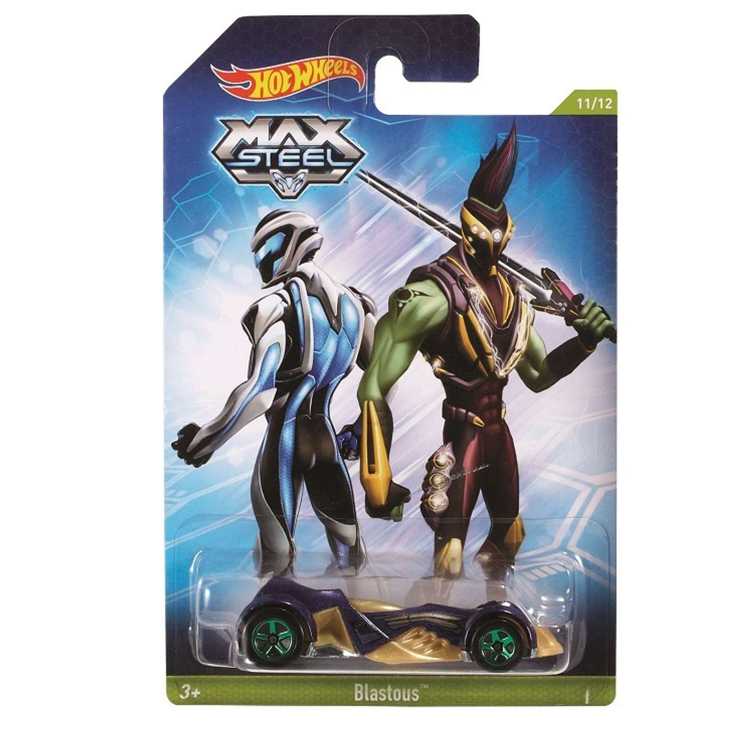 Машинка Hot Wheels MAX STEEL в ассортименте BDL41 - фото 1