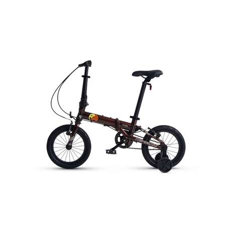 Велосипед Детский Складной Maxiscoo S007 pro 14 бронза