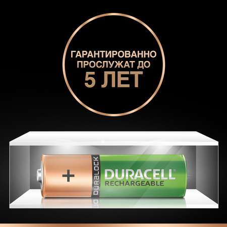 Аккумуляторы Duracell Turbo Ni-MH AA HR06 2400mAh 2шт DRC-81472342