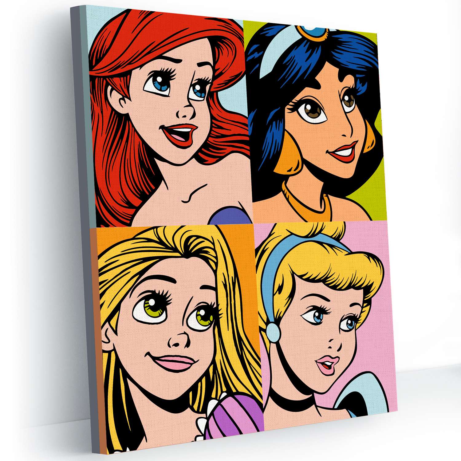 Набор для рисования Disney картина по номерам на холсте 40*50 Принцессы - фото 1