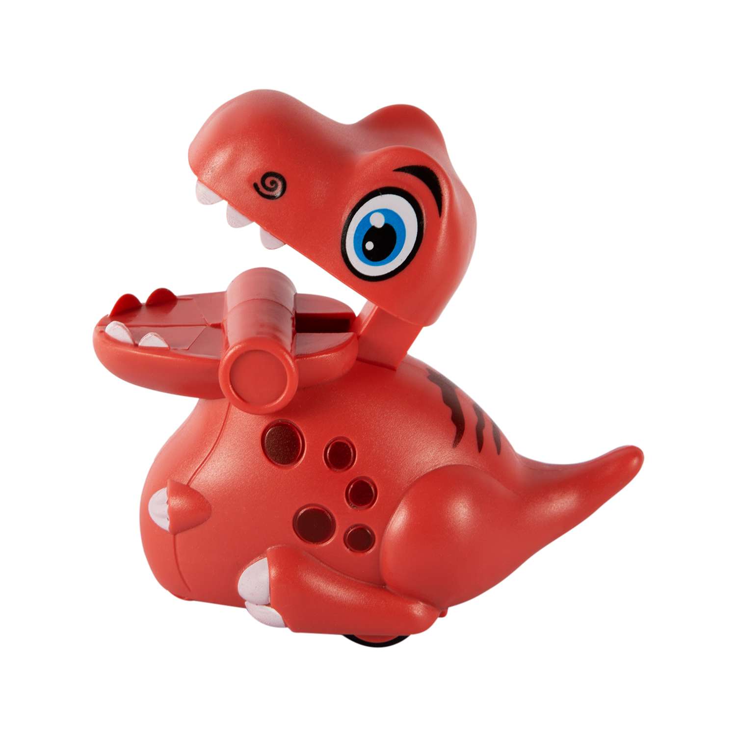 Игрушка RedLine Динозавр заводной красный - фото 3