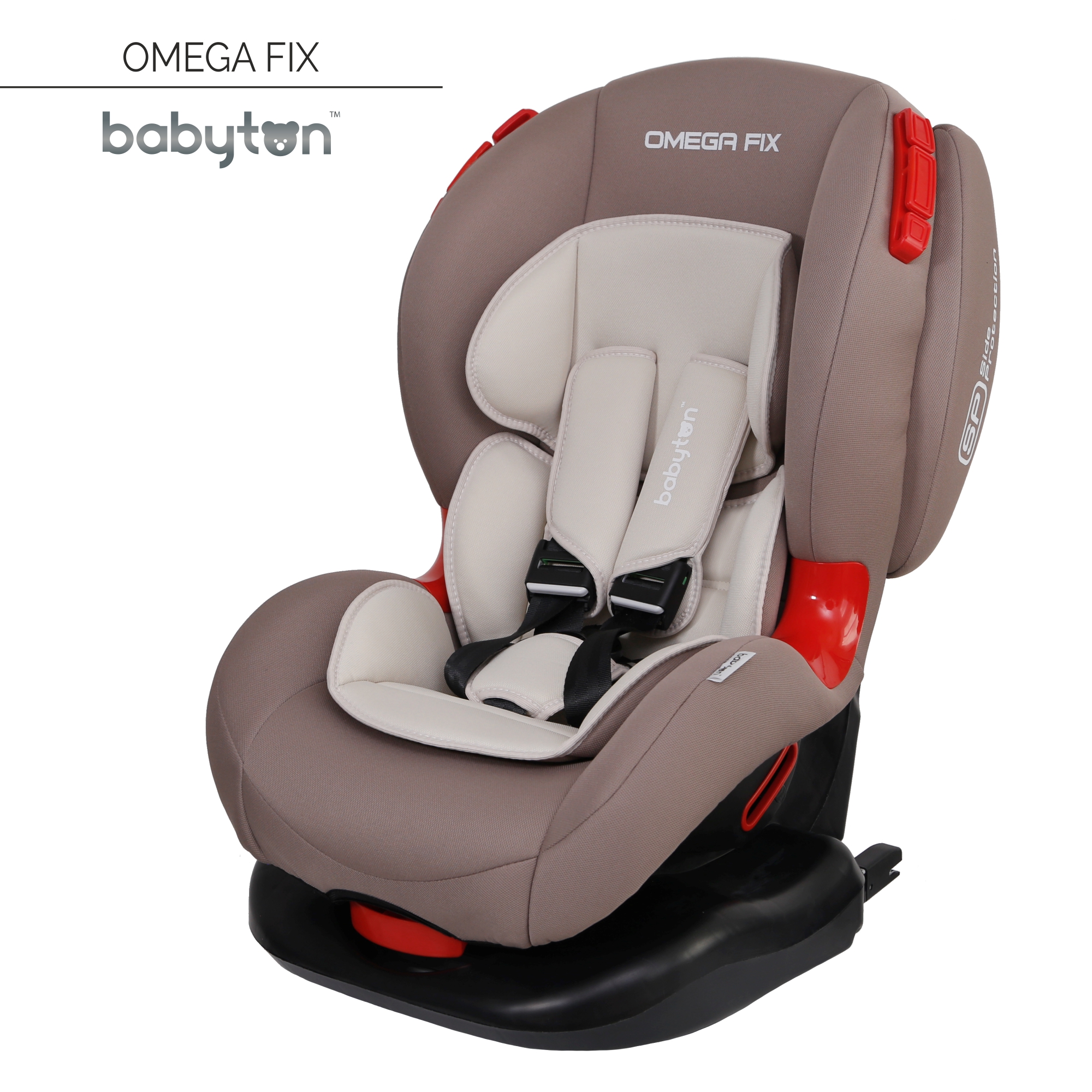 Автокресло Babyton Omega Fix I/II Mokko - фото 1