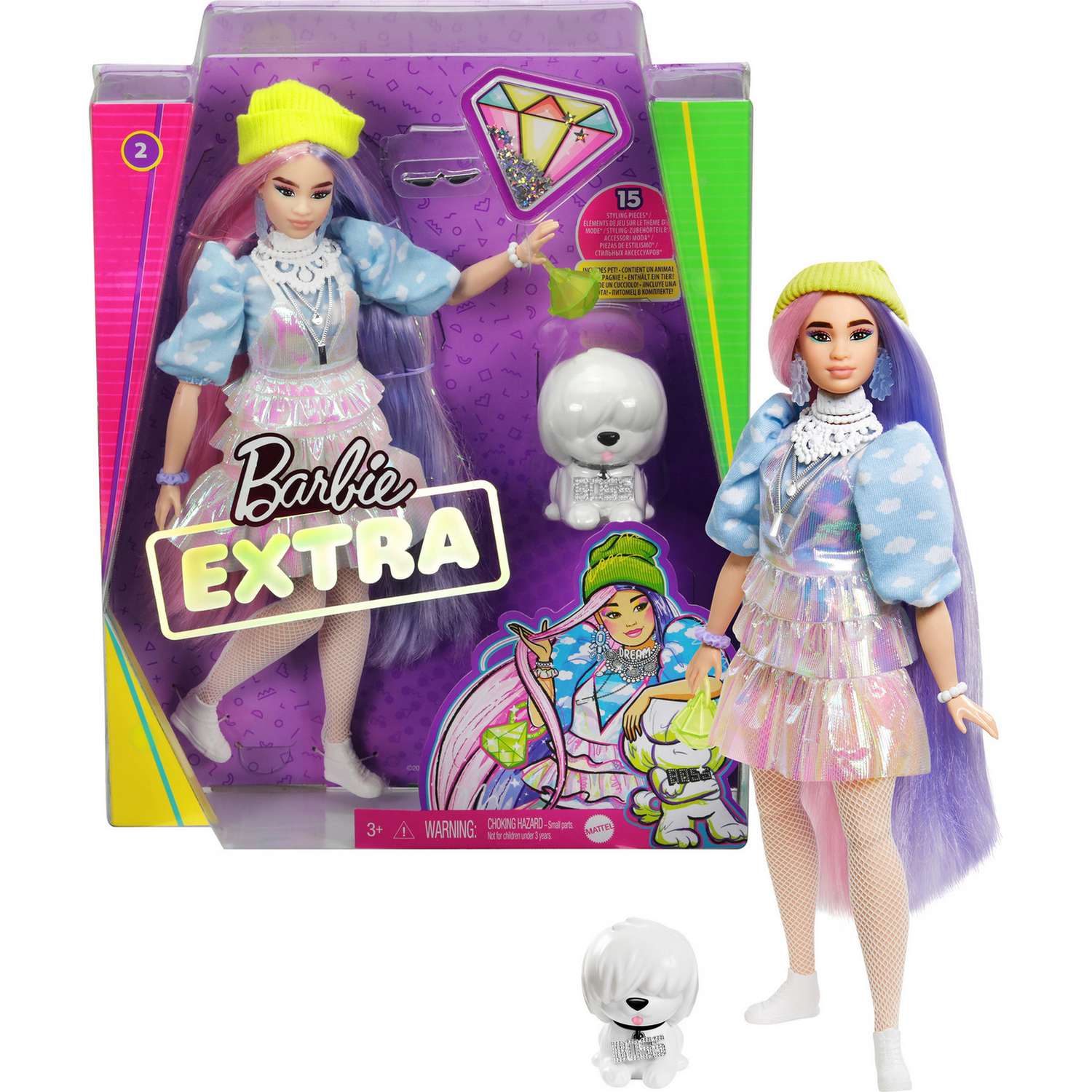 Кукла Barbie Экстра в шапочке GVR05 GVR05 - фото 8