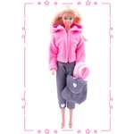 Набор одежды Модница для куклы 29 см: куртка штаны и рюкзак