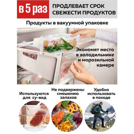 Вакуумный упаковщик GFGRIL GF-VS15 для упаковки продуктов в автоматическом и ручном режиме