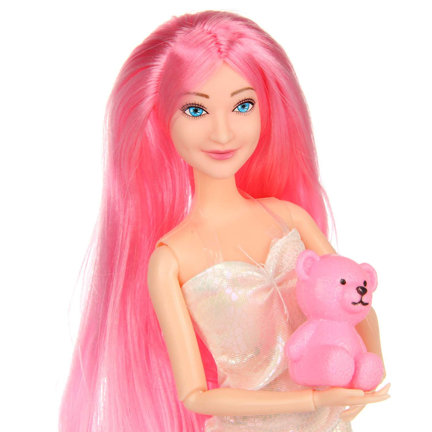 Кукла модель Барби Veld Co шарнирная модная с медвежонком 133069 - фото 2