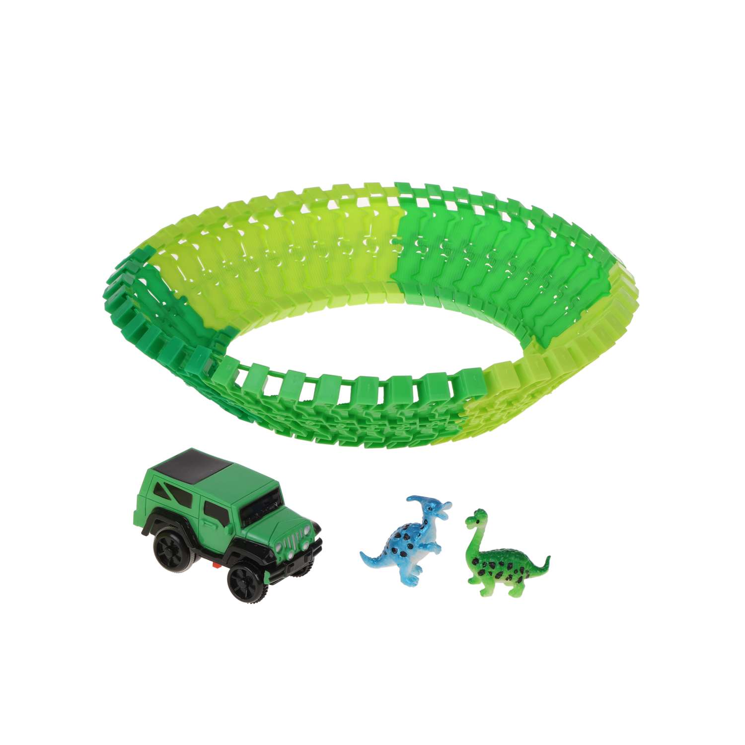 Игровой набор Автотрек Наша Игрушка для мальчиков с динозаврами 646540 - фото 2