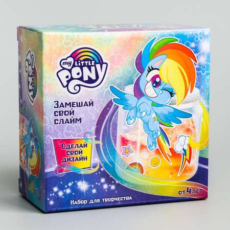 Набор для творчества Hasbro Замешай свой слайм Радуга Дэш My Little Pony
