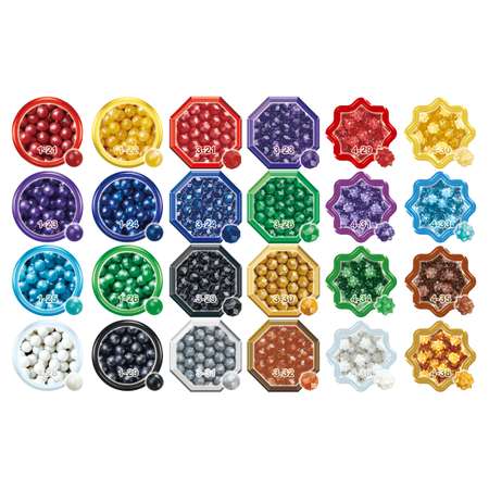 Аквамозаика Aquabeads Блестящие бусины