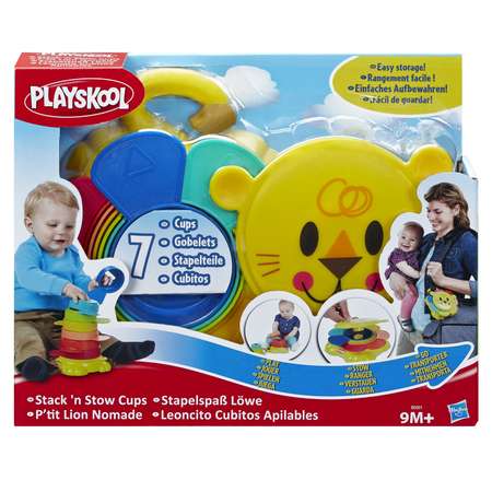 Пирамидка-львенок Playskool возьми с собой