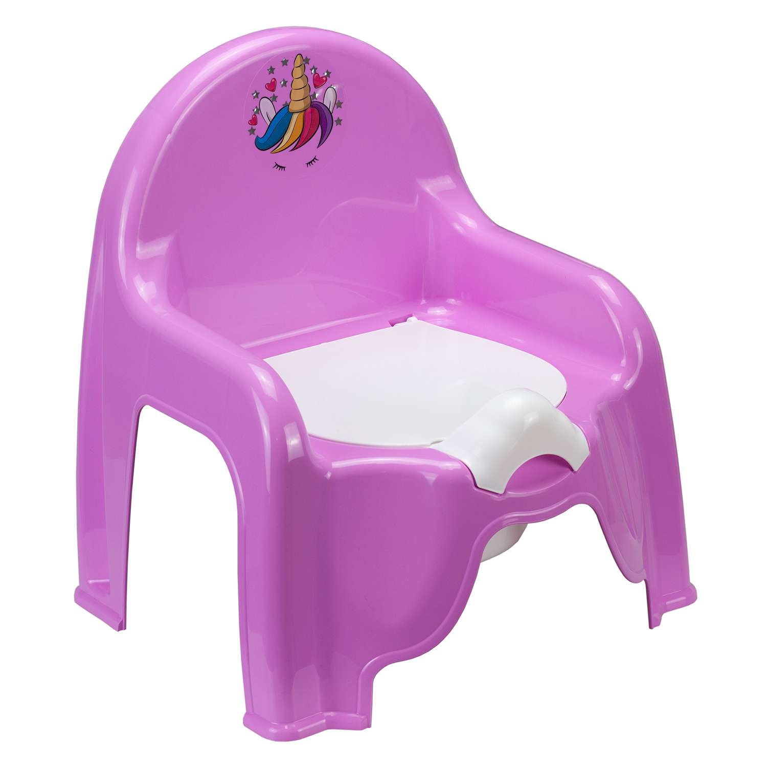 Горшок-стульчик IDEA Единорог М 2596 - фото 1