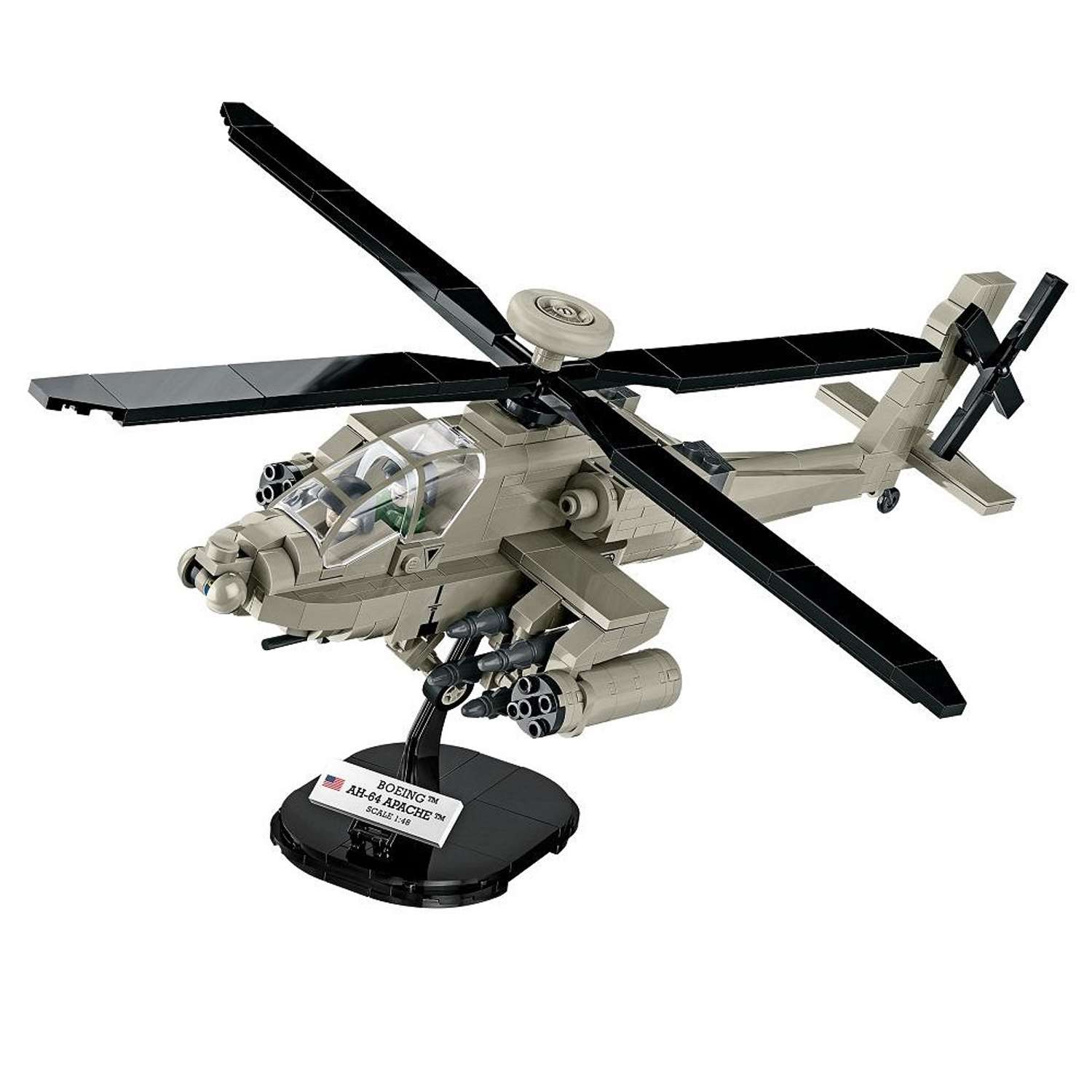 Конструктор COBI Вертолет Armed Forces AH-64 Apache - фото 3
