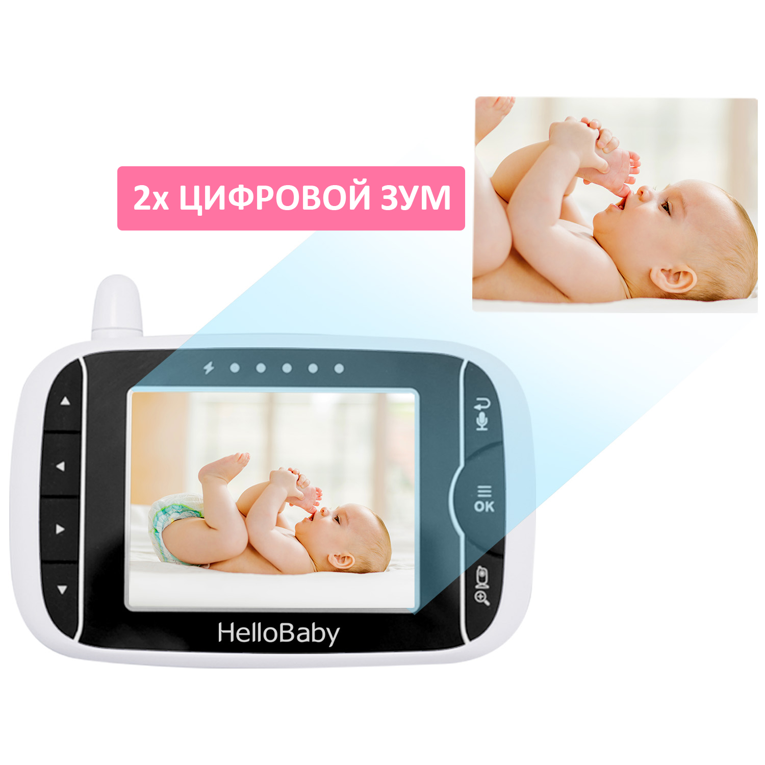 Видеоняня Hellobaby HB32 - фото 6