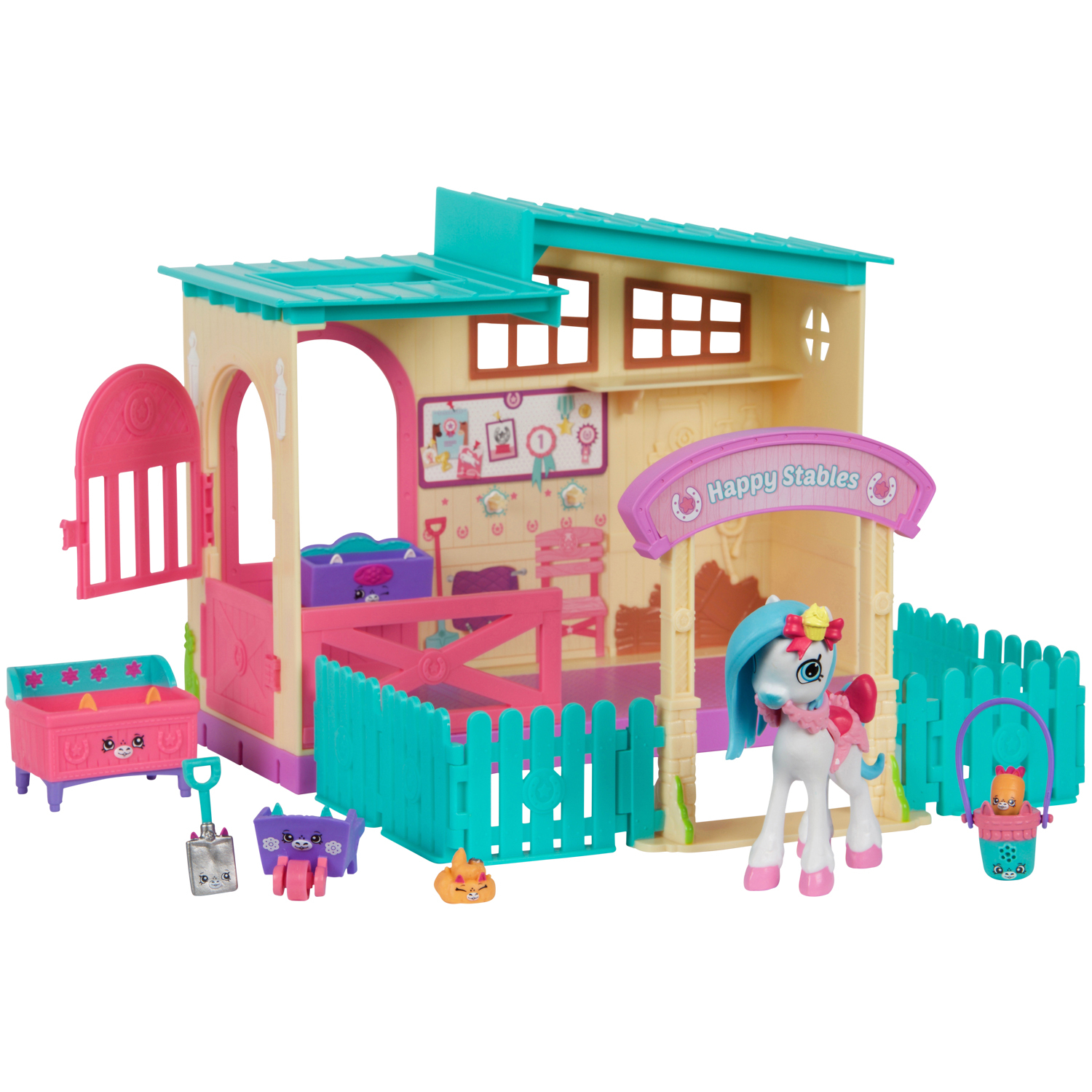 Набор Happy Places Shopkins Веселая конюшня 56688 - фото 1