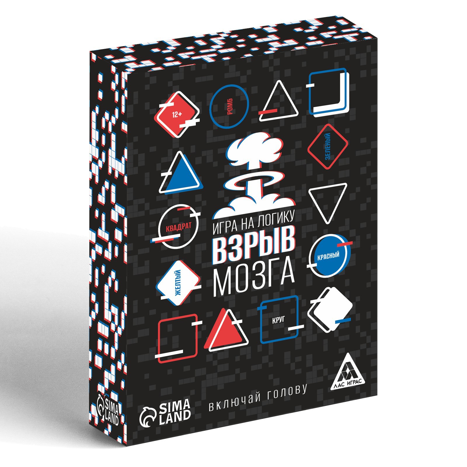 Карточная игра на логику Лас Играс «Взрыв мозга» 60 карт 12+ купить по цене  404 ₽ в интернет-магазине Детский мир