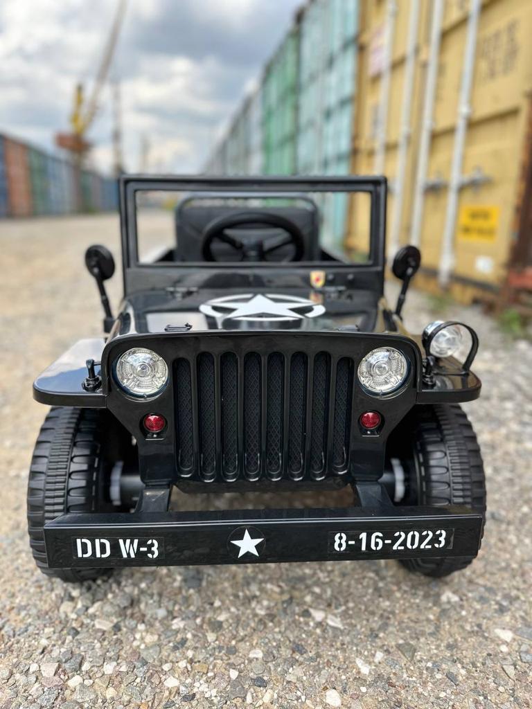 Детский электромобиль Джип Jeep Willys YKE 4137 Matcha