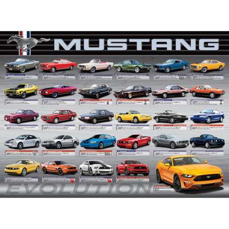 Пазлы Eurographics Ford Mustang Evolution 1000 элементов 6000-0684