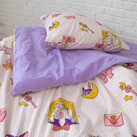 Комплект постельного белья BRAVO kids dreams Аниме 1.5 спальный 3 предмета наволочка 50х70