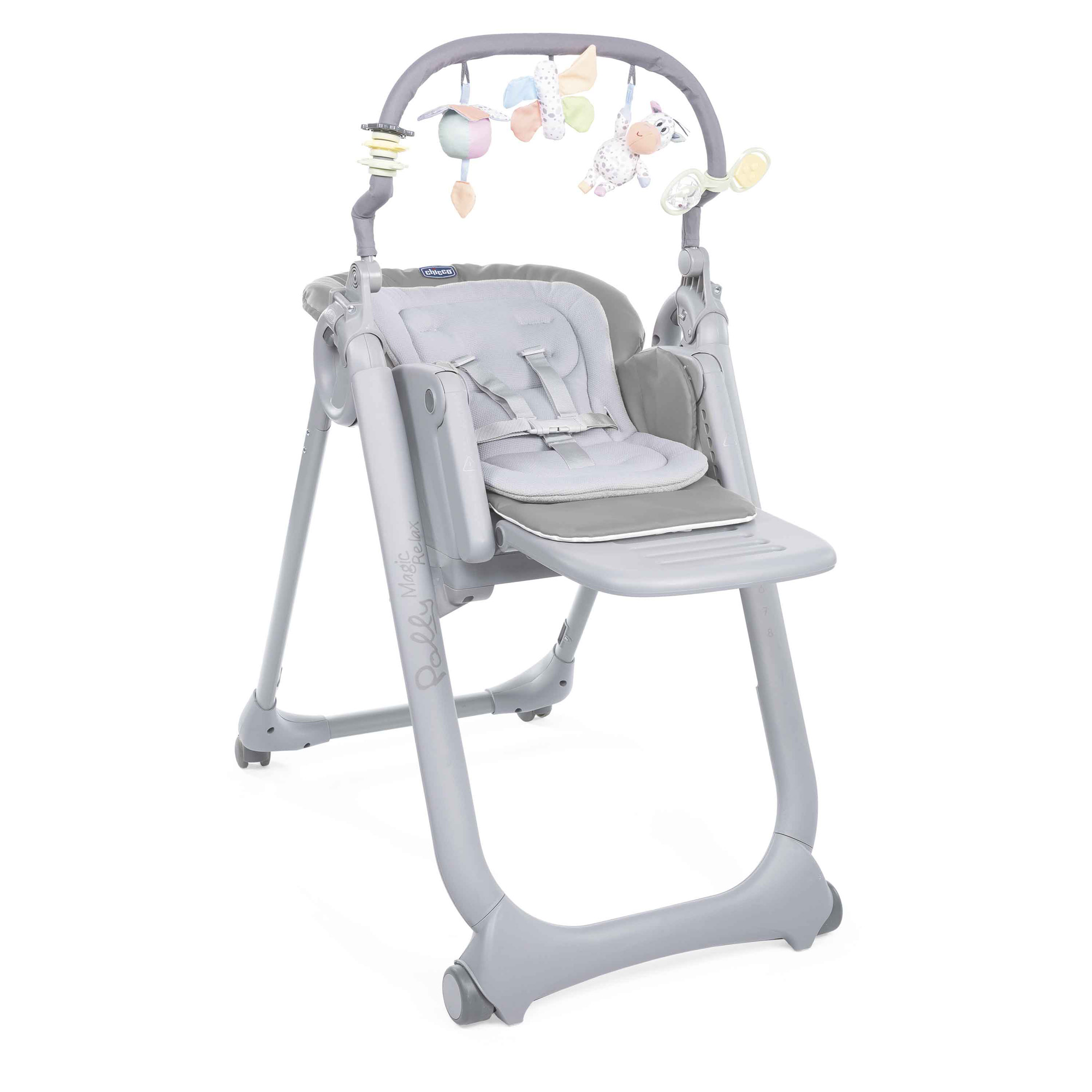 Стульчик для кормления CHICCO Polly Magic Relax Moonstone - фото 1