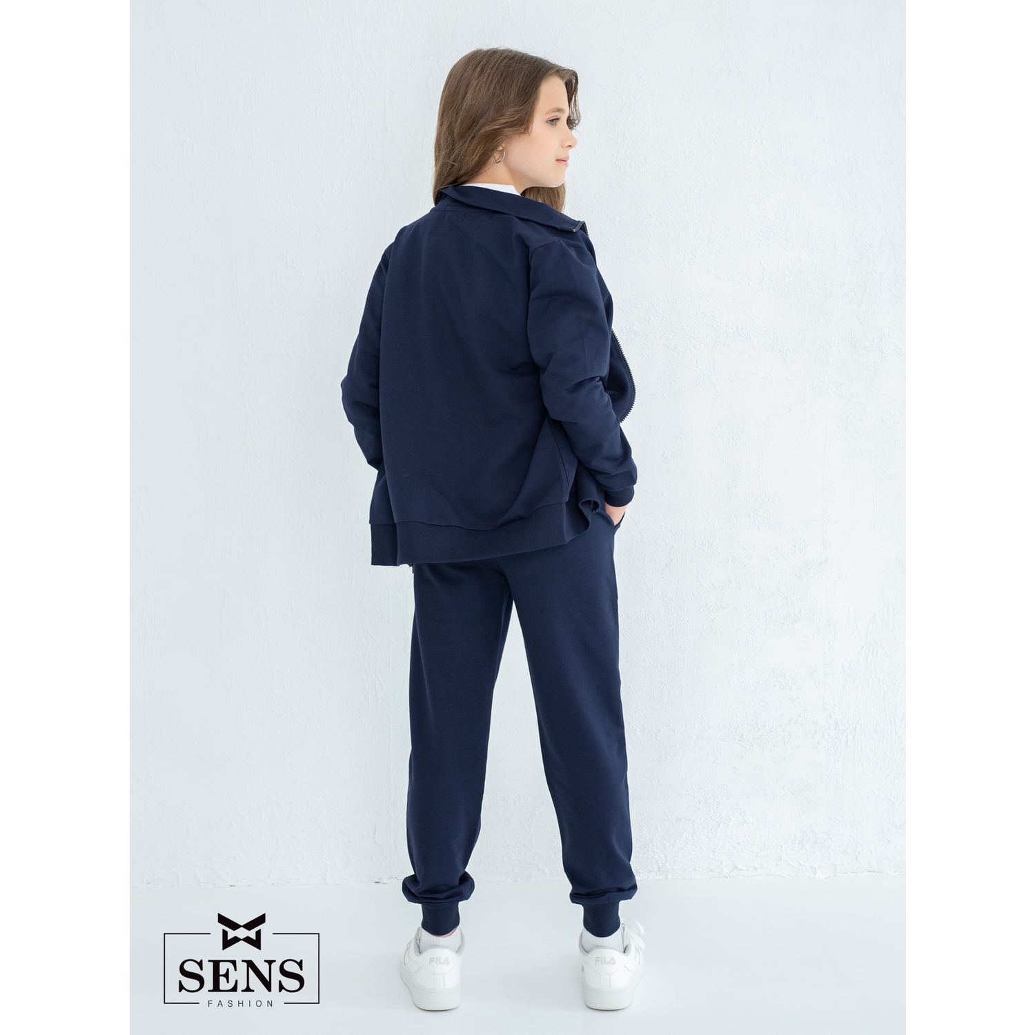 Спортивный костюм Sens Fashion СК/т.синий - фото 9