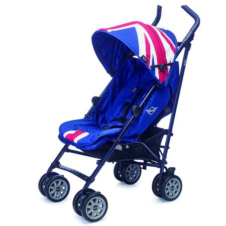 Коляска Easywalker Mini Buggy XL Union Jack Classic c бампером