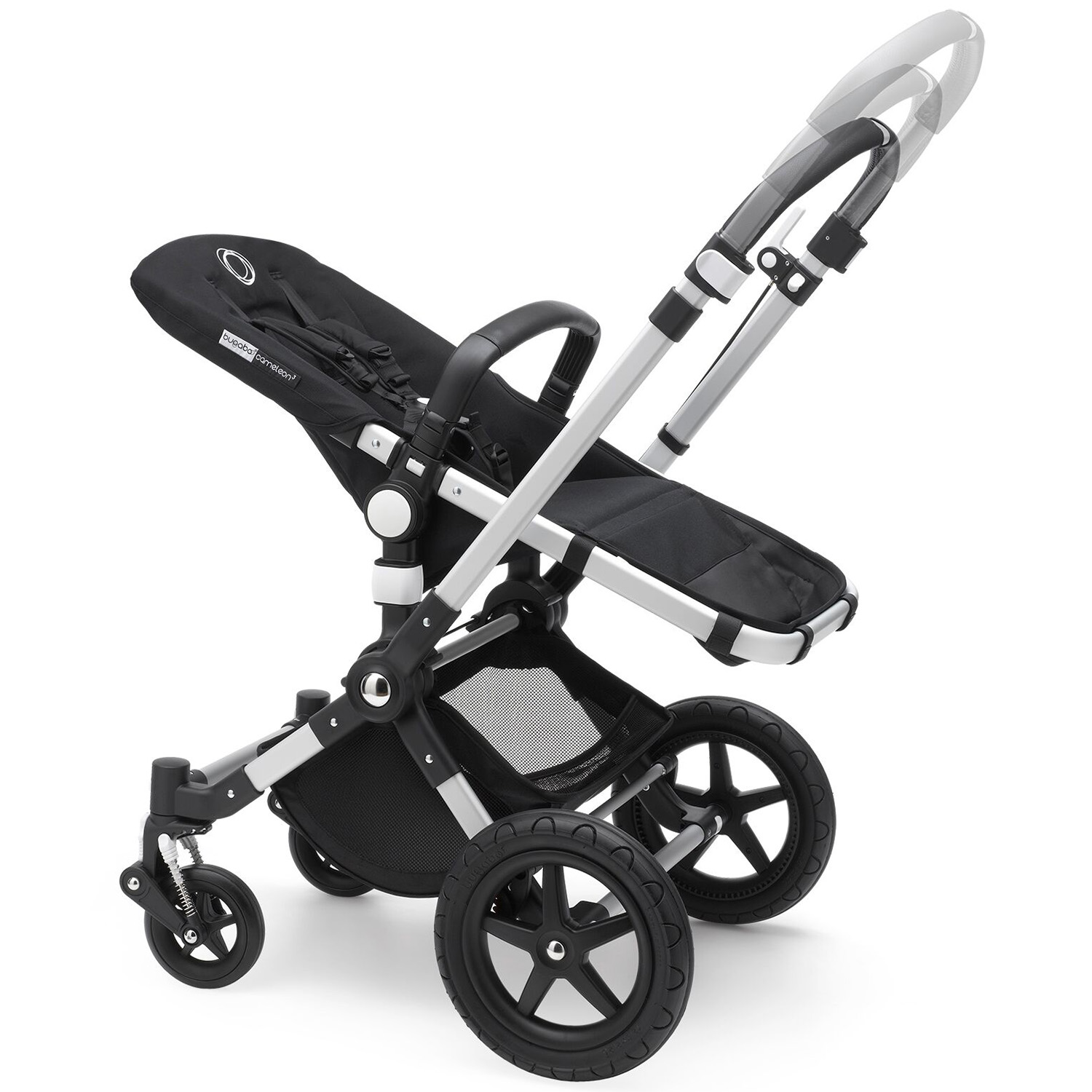 Коляска 2в1 Bugaboo Cameleon3 Plus Complete Alu-Black-Black 230159ZW01 - фото 16