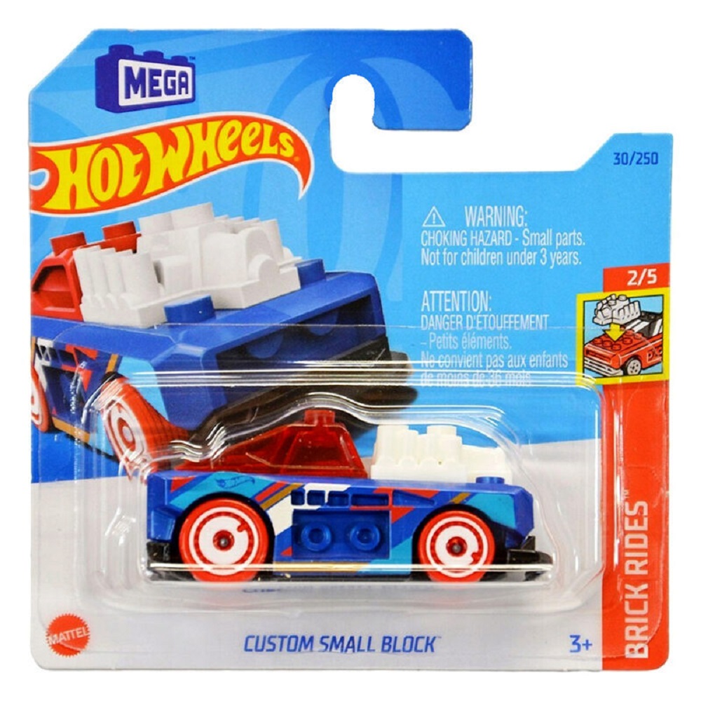 Автомобиль Hot Wheels Custom Small Block 1:64 65105 - фото 2