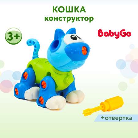 Конструктор Baby Go с отверткой Кошка YS0335952