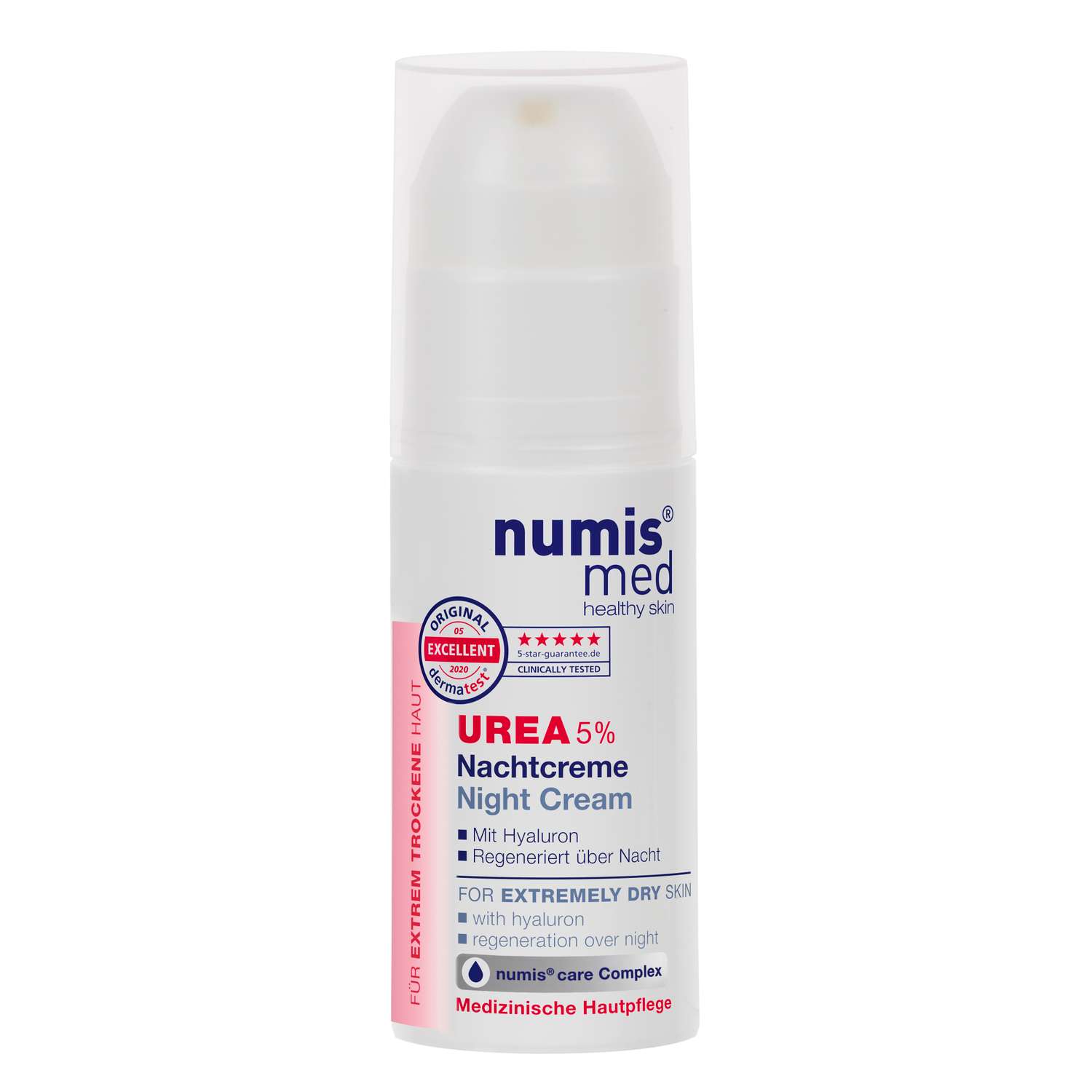 Крем ночной для лица numis® med с 5% мочевиной и гиалуроновой кислотой для очень сухой кожи - фото 1