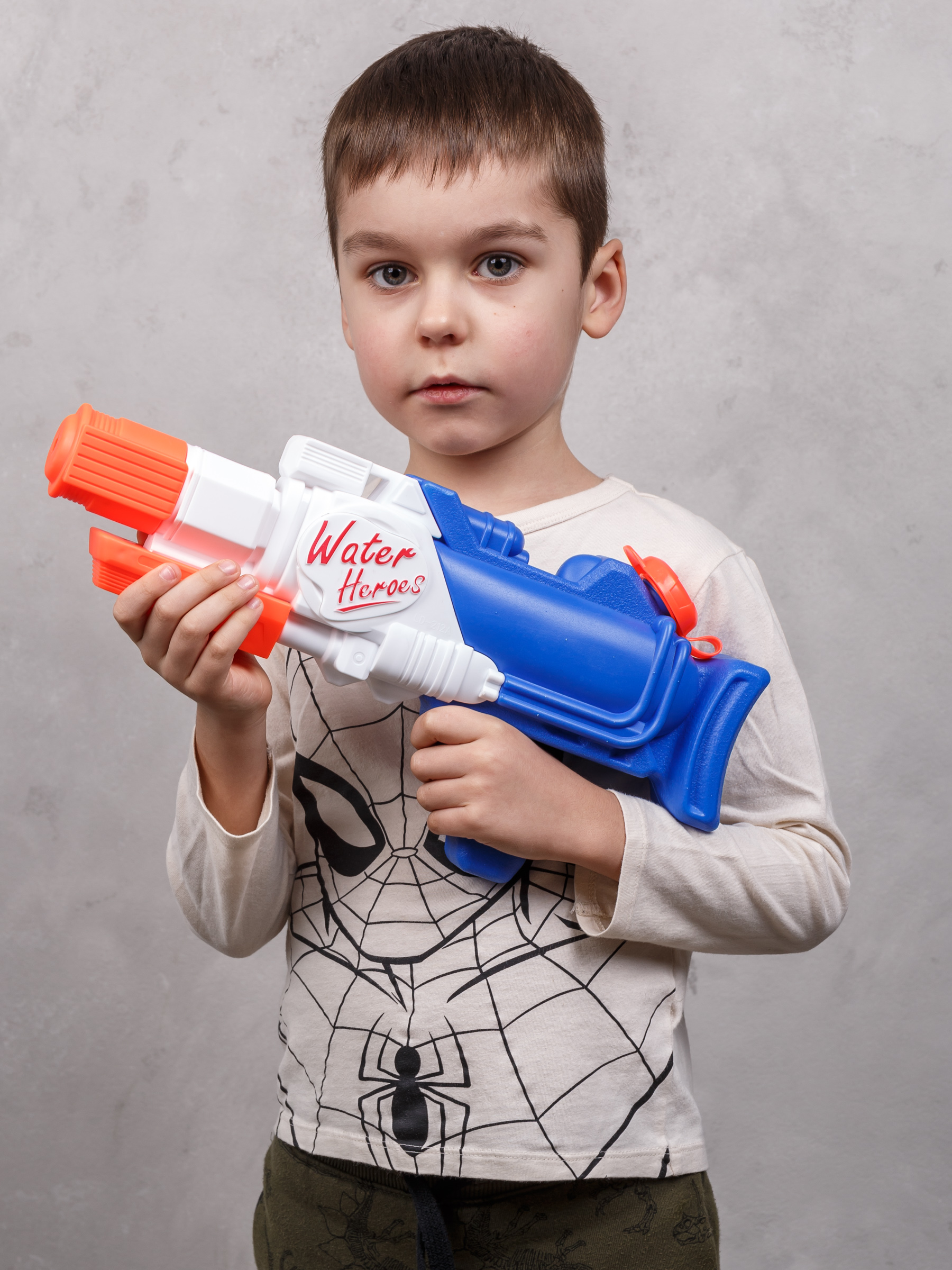 Водный пистолет BAZUMI бластер nerf с помпой - фото 2