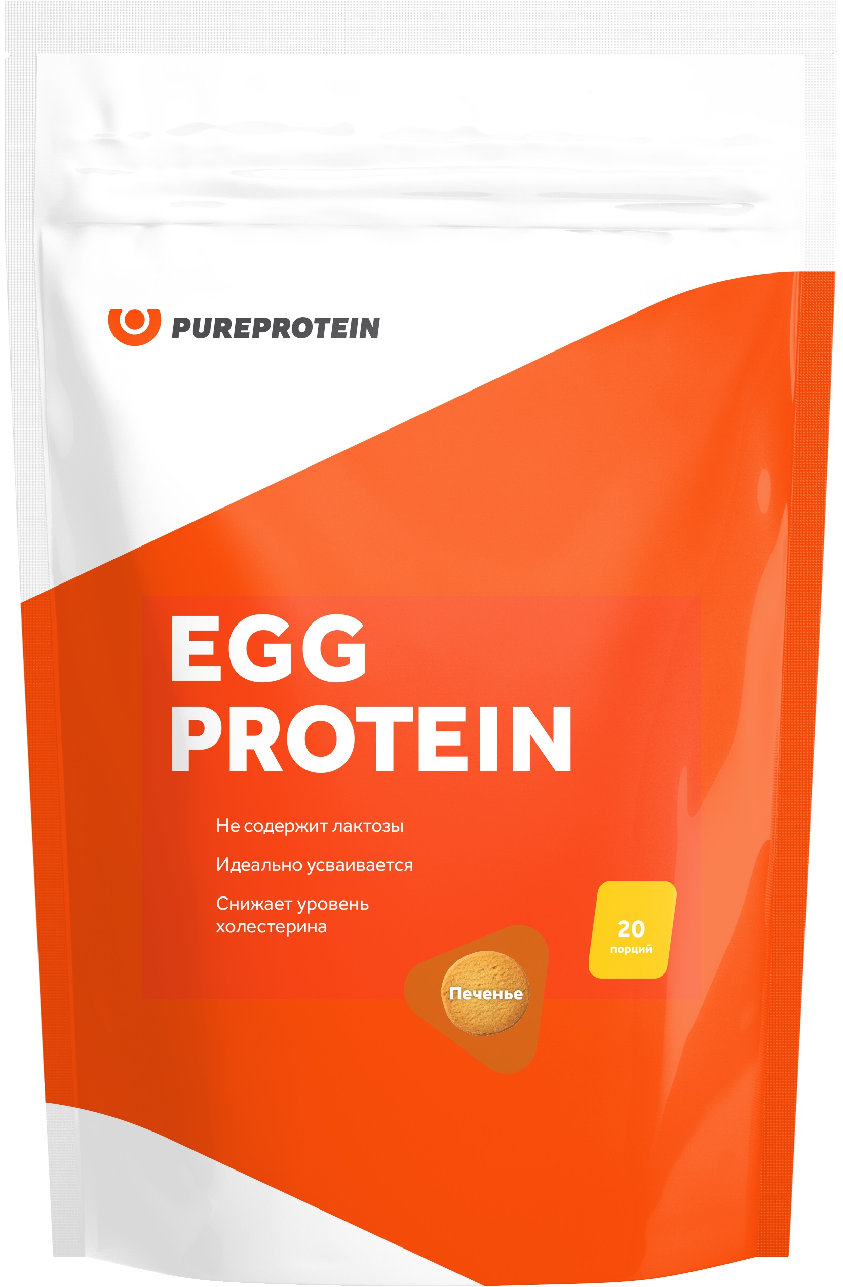 Яичный протеин 600г PUREPROTEIN Печенье - фото 1