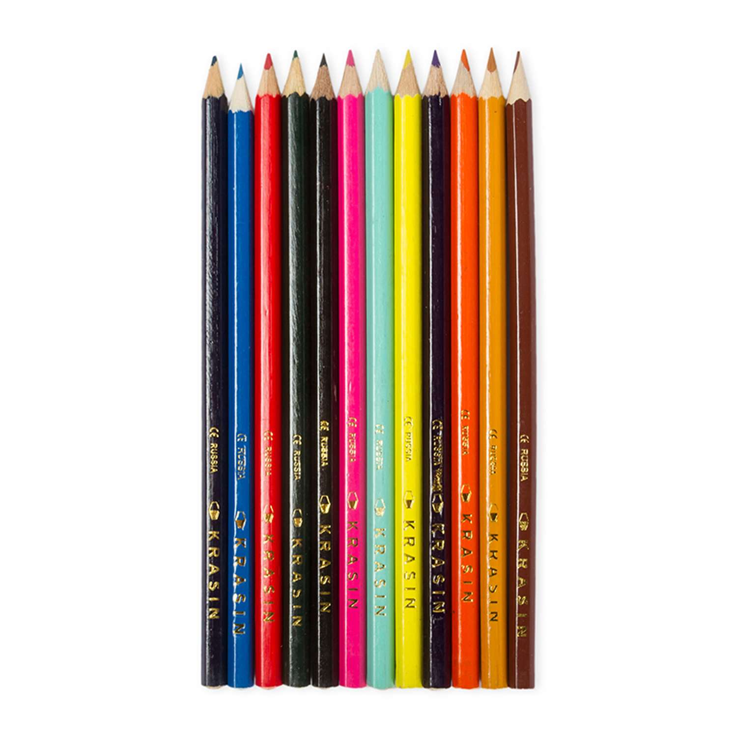 Цветные карандаши Erhaft 12 шт - фото 2