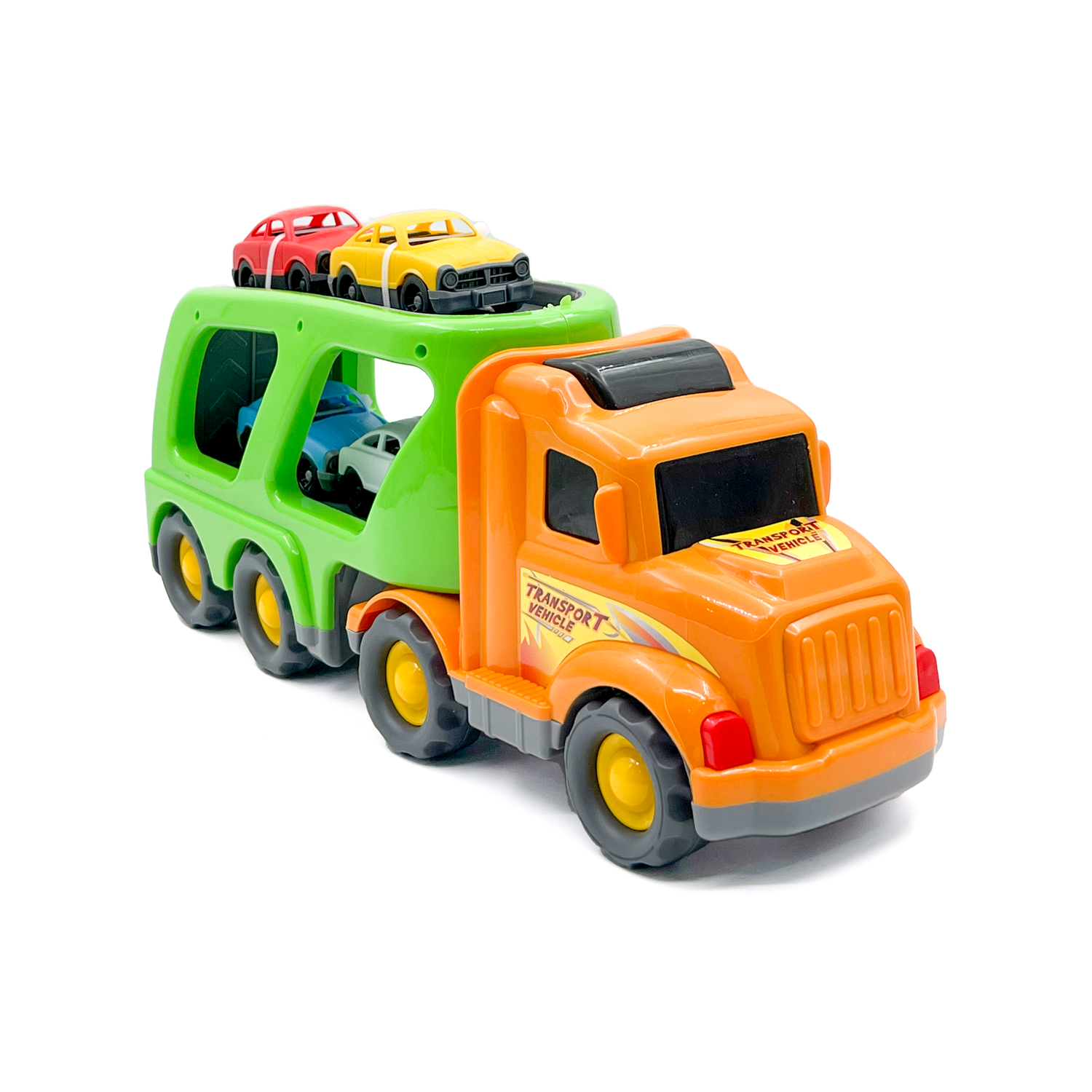 Машина Нижегородская игрушка Автовоз оранжевый ктг257_ор - фото 4