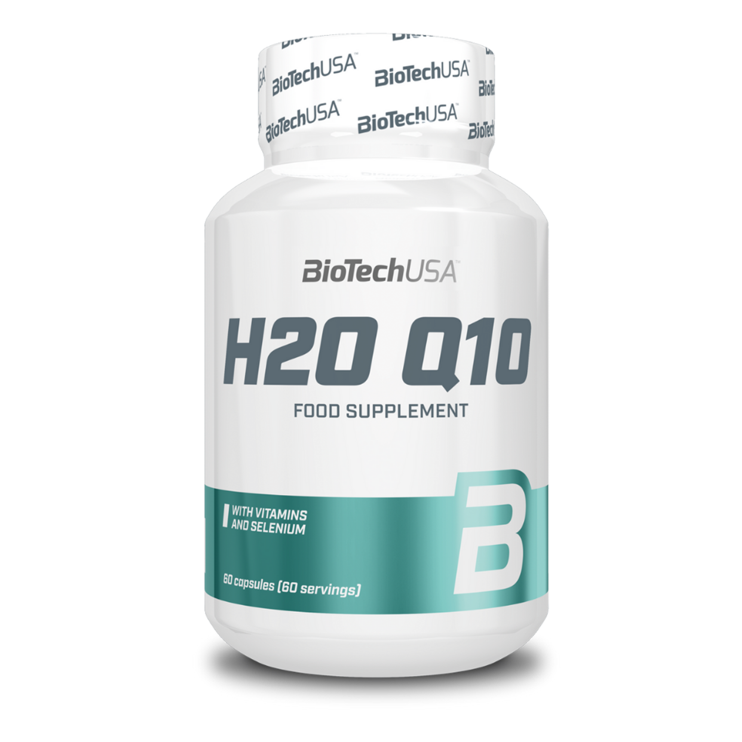 Коэнзим с витамином С BiotechUSA H2O Q10 60 капсул - фото 1