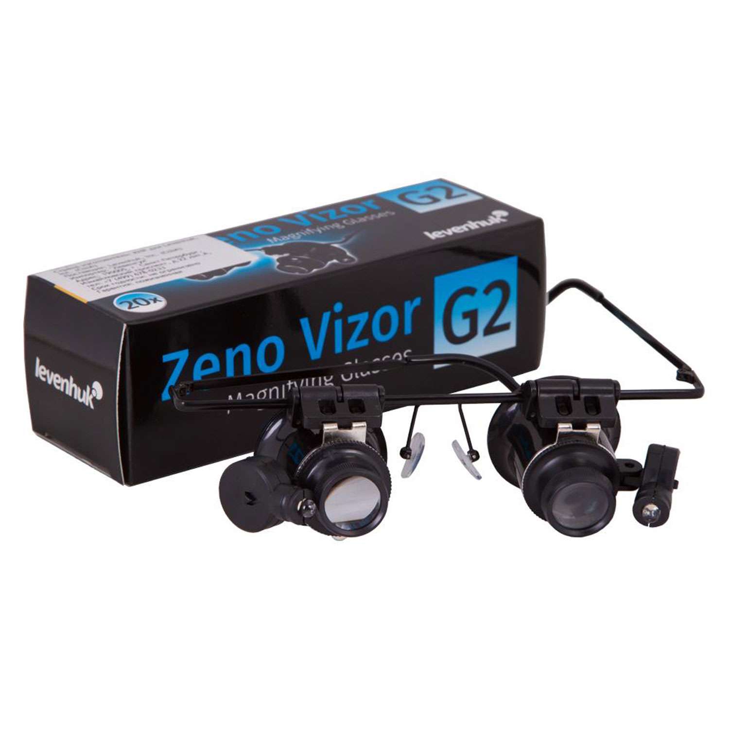 Лупа-очки Levenhuk Zeno Vizor G2 - фото 2