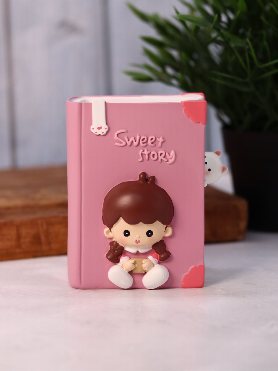 Подставка для канцелярии iLikeGift Sweet story pink - фото 5