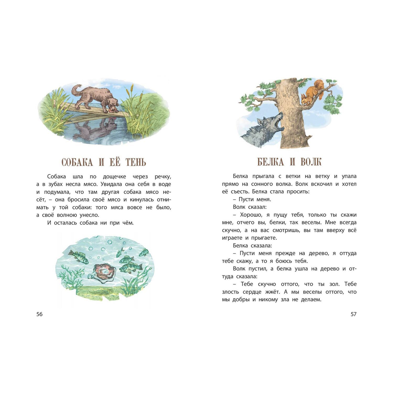 Книга Издательство Энас-книга Рассказы сказки басни для детей - фото 5