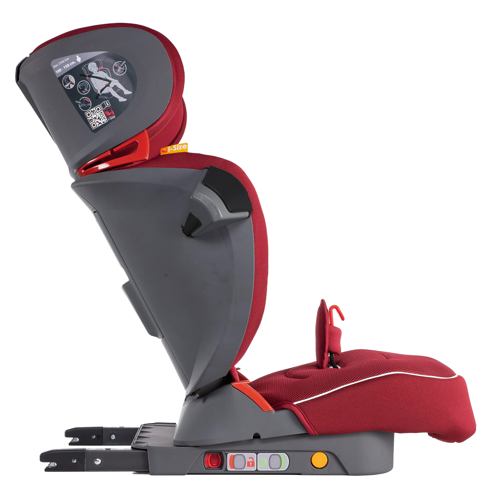 Автокресло Chicco Fold and Go Red Passion Isofix 2/3 (15-36 кг) - фото 7