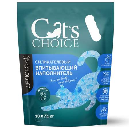 Наполнитель Cats Choice 10 л силикагелевый