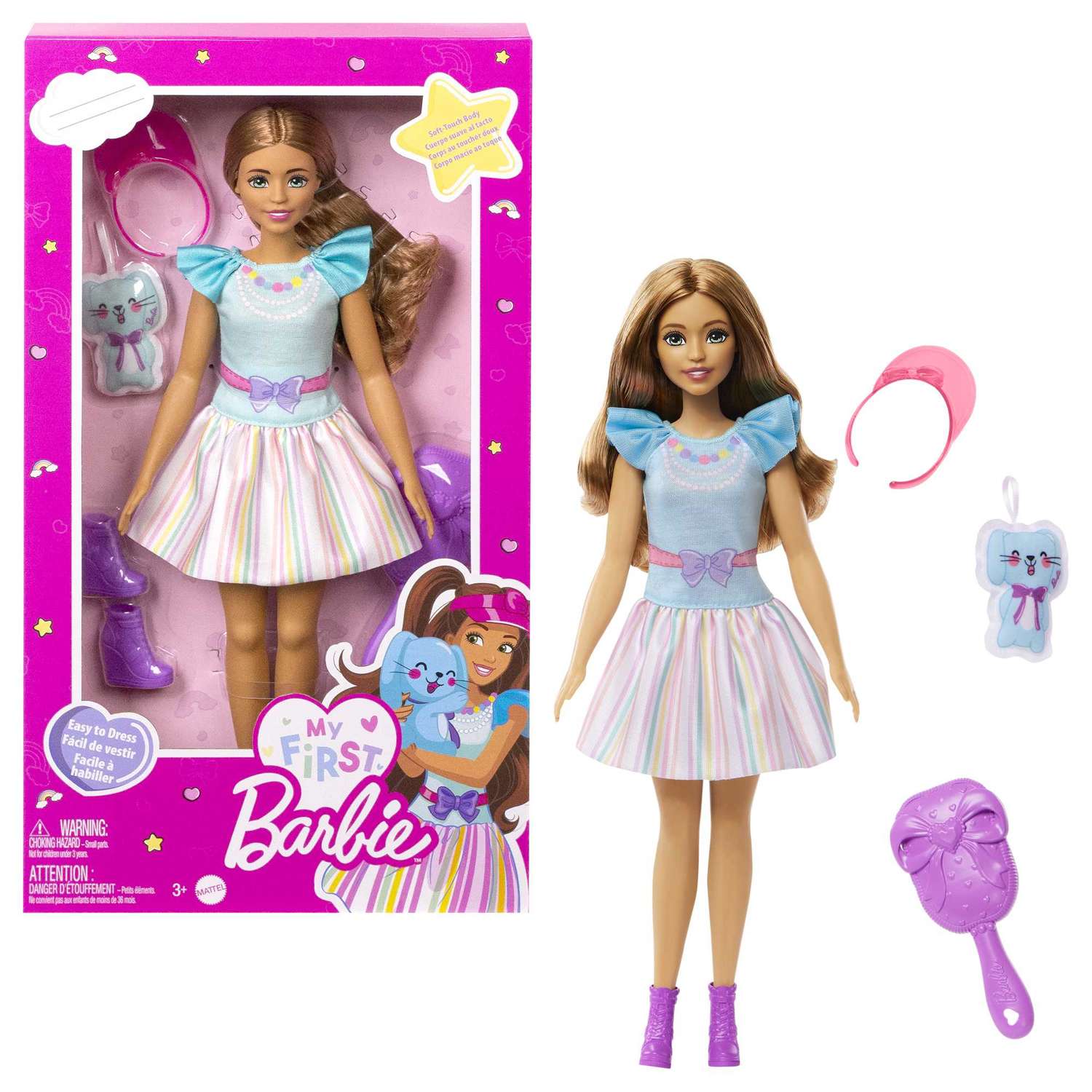 Кукла Barbie Моя первая Барби HLL21 - фото 1