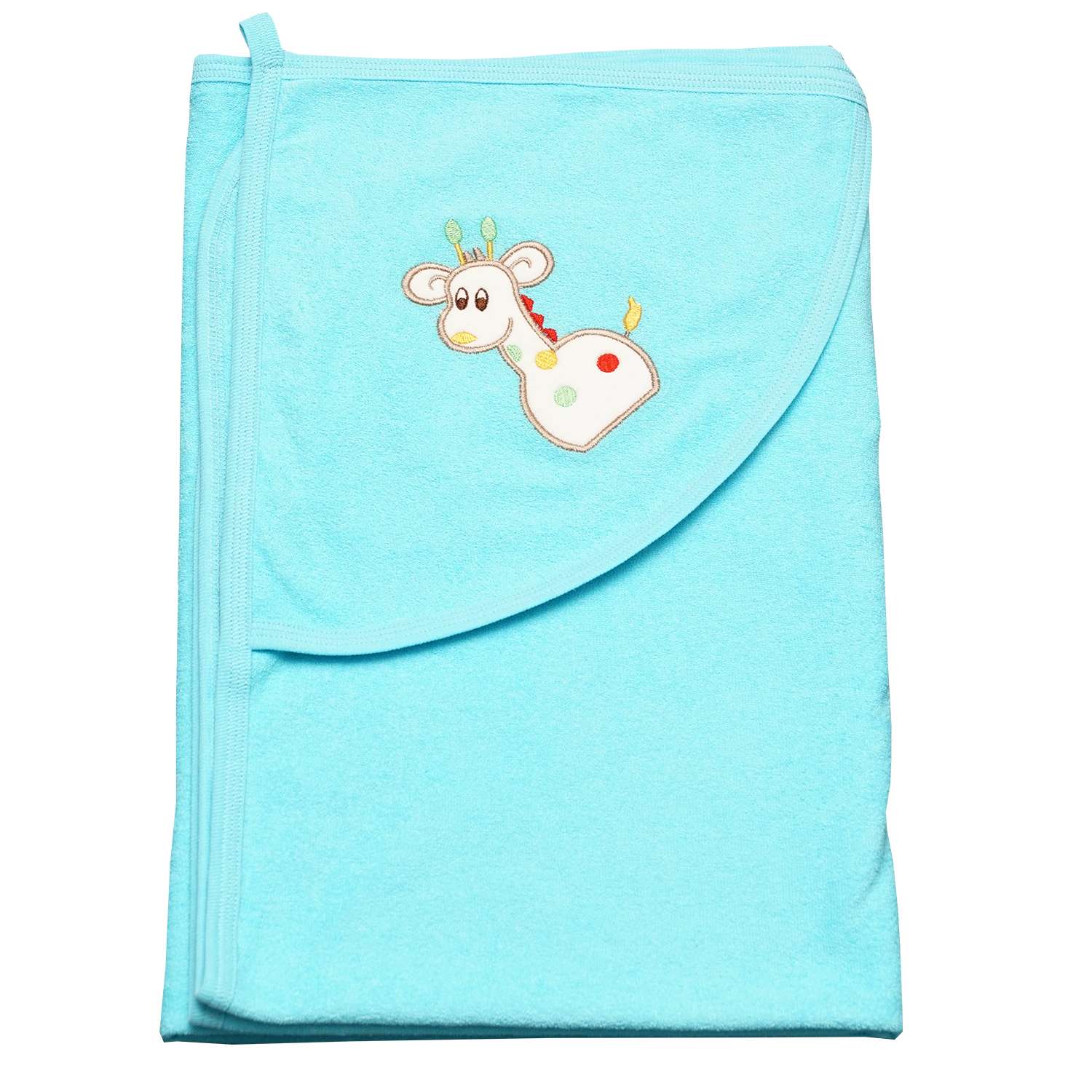Набор для купания ALARYSPEOPLE пеленка-полотенце с уголком и рукавичка - фото 8