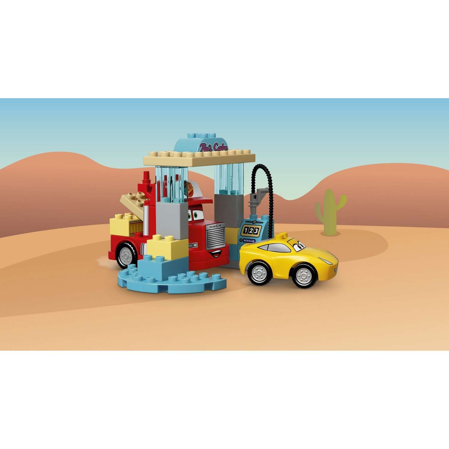 Конструктор LEGO DUPLO Cars TM Кафе Фло (10846) - фото 7