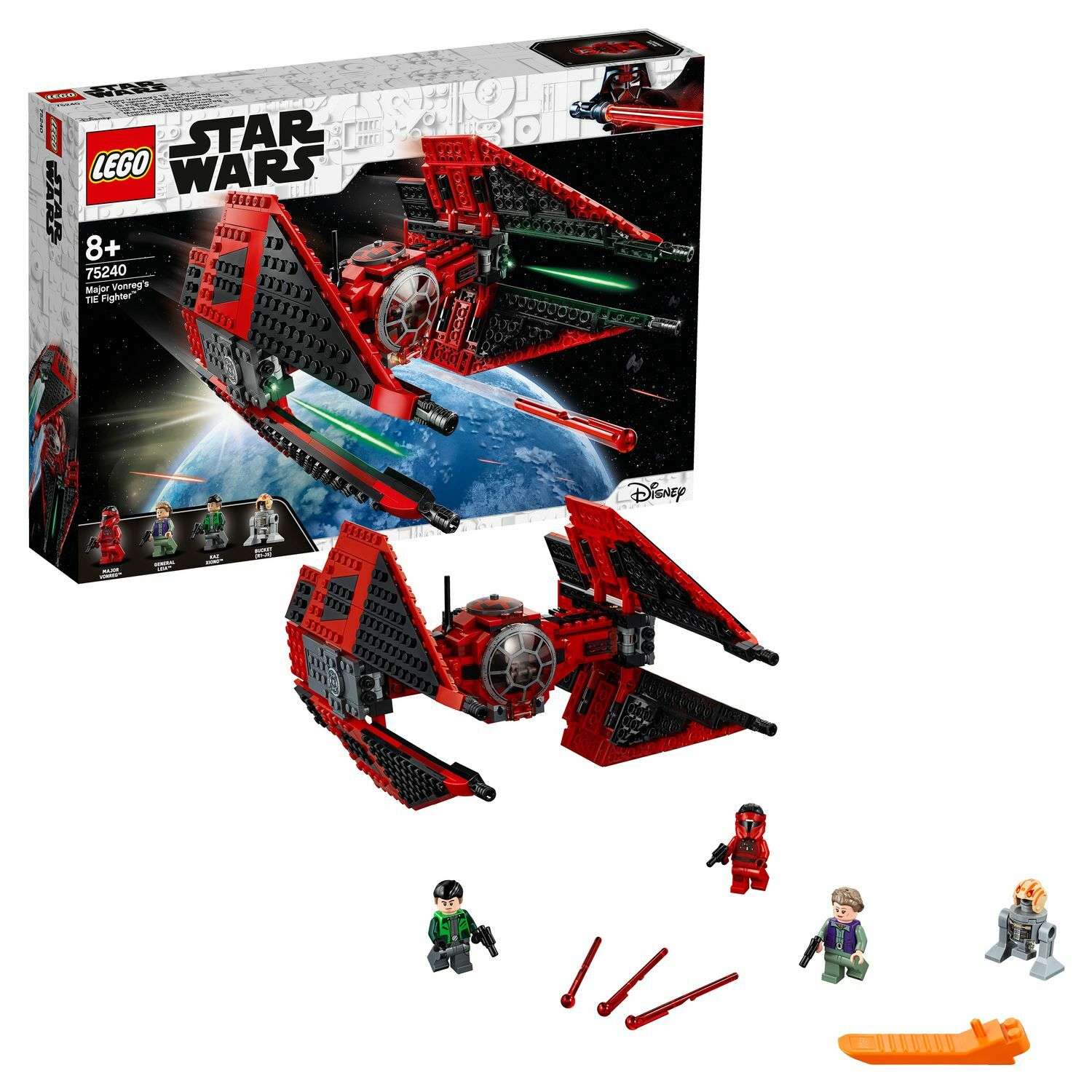 Конструктор LEGO Star Wars Истребитель СИД майора Вонрега 75240 - фото 1