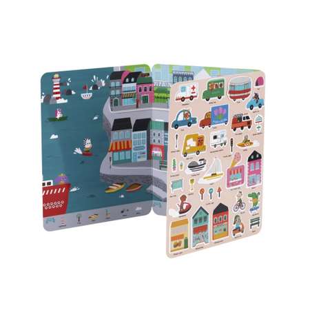 Многоразовые стикеры Tookyland LT325 Город